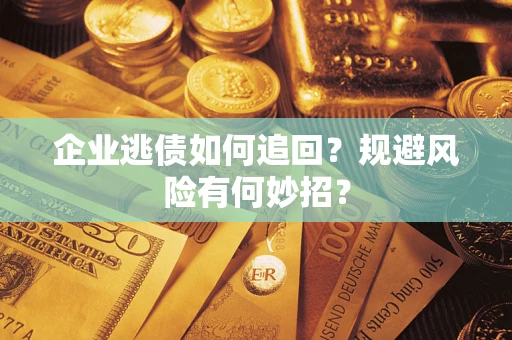 武汉企业逃债如何追回？规避风险有何妙招？