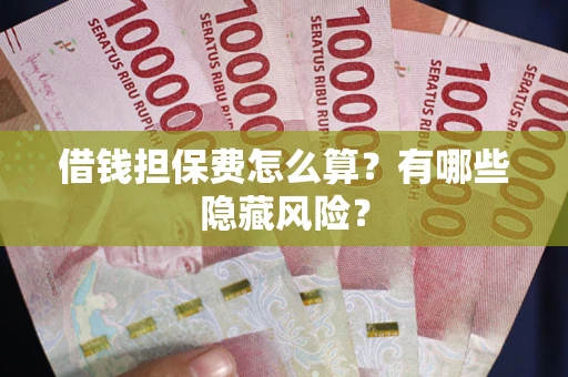 武汉借钱担保费怎么算？有哪些隐藏风险？