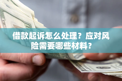 武汉借款起诉怎么处理？应对风险需要哪些材料？