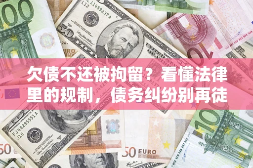 武汉欠债不还被拘留？看懂法律里的规制，债务纠纷别再徒劳奔波