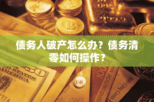 武汉债务人破产怎么办？债务清零如何操作？