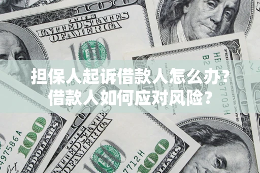 武汉担保人起诉借款人怎么办？借款人如何应对风险？