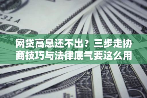 武汉网贷高息还不出？三步走协商技巧与法律底气要这么用